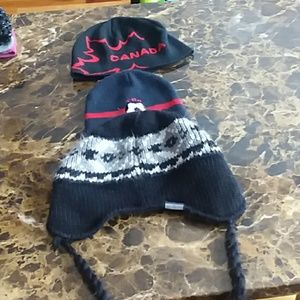 3 used boys hats good condition